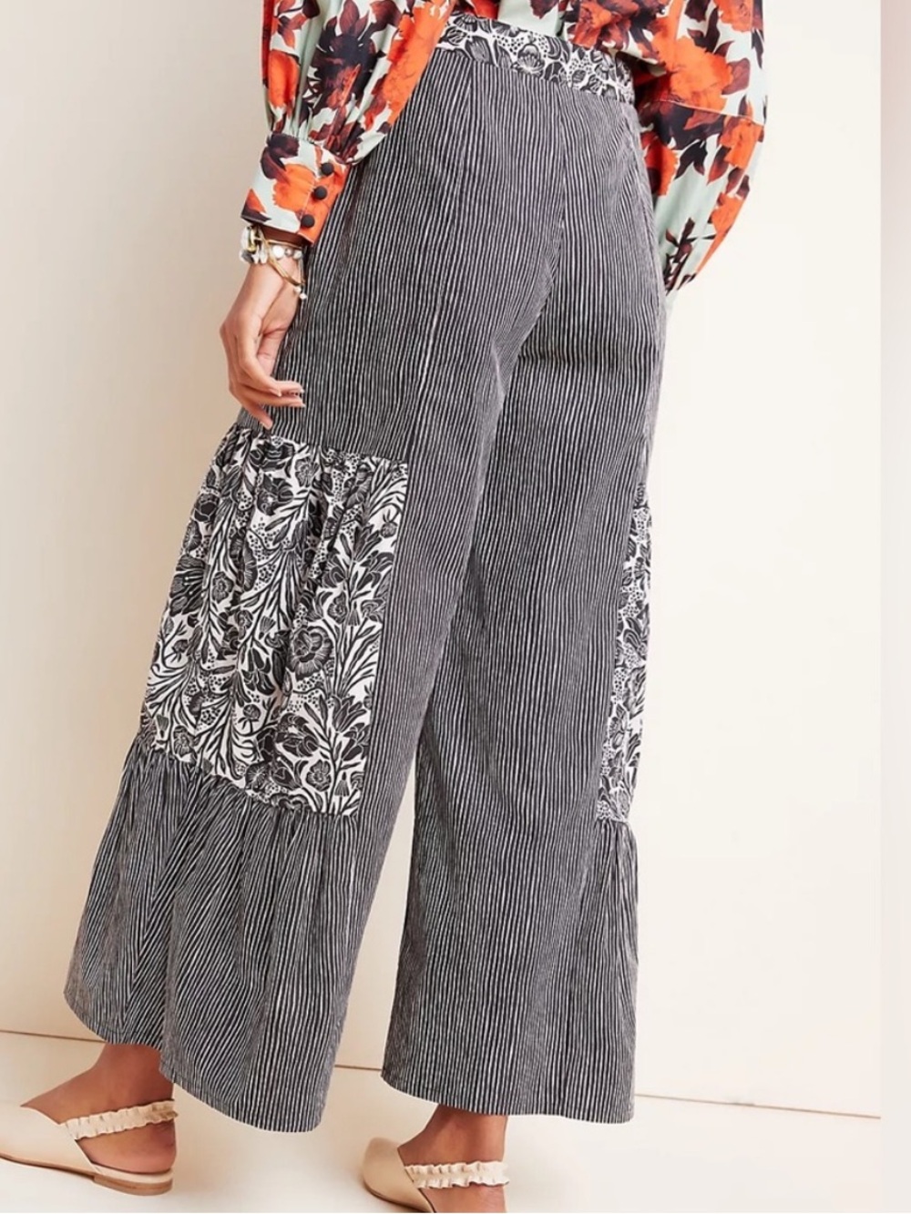 Anthropologie oceana bloomingprint pants - Picture 2 of 6
